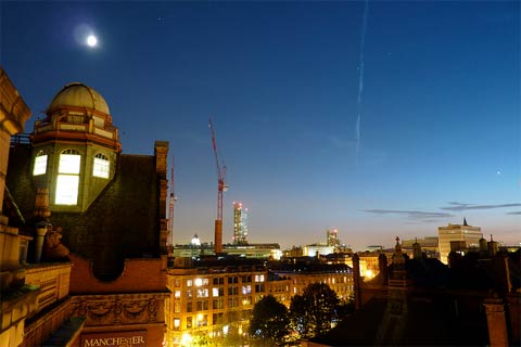 Where: Godlee Observatory, Sackville Street Building, Sackville Street, 